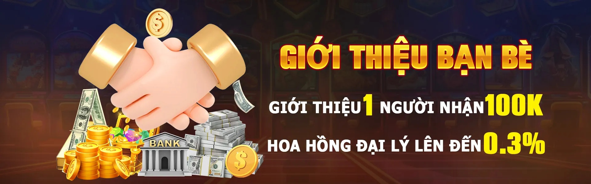 Banner khuyến mãi bắn cá